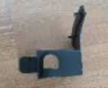 Mounting bracket No. 1 R around the rear bumper