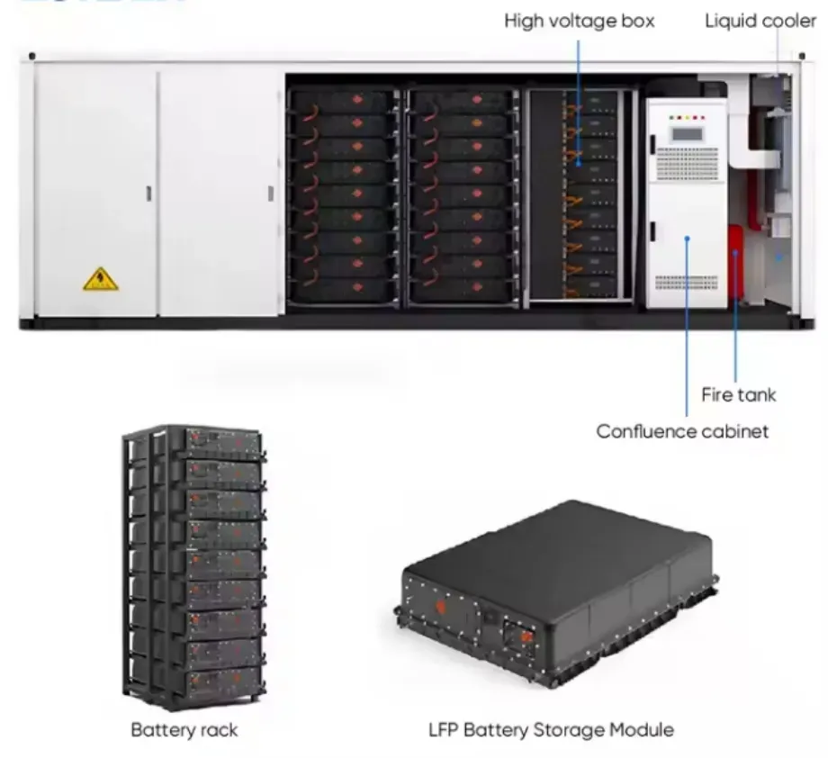Customizabe Solar Energy Storage System 100kwh 500kwh 1mwh Large Industrial Outdoor Lithium Ion Battery Container