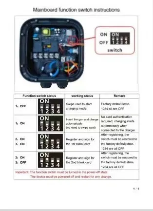 7KW car charging pile