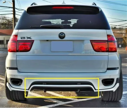 Suitable for BMW X5 e70 rear bumper diffuser