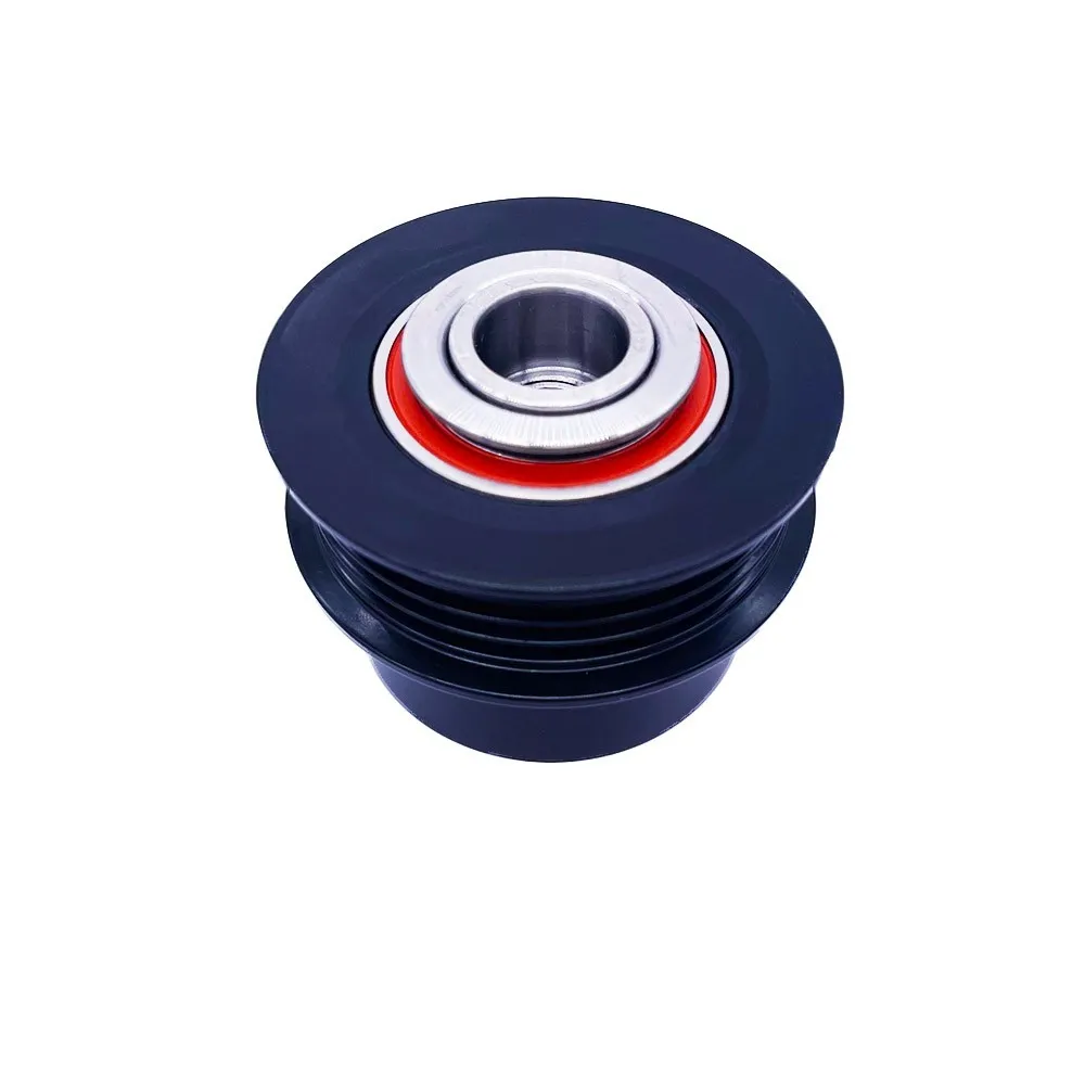 Overrunning alternator pulley