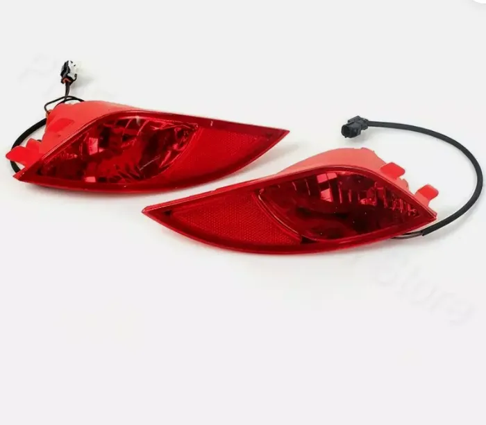 Pair Red Rear Bumper Brake Light Tail Light Stop Lamp Suitable for Hyundai IX35 2010-15