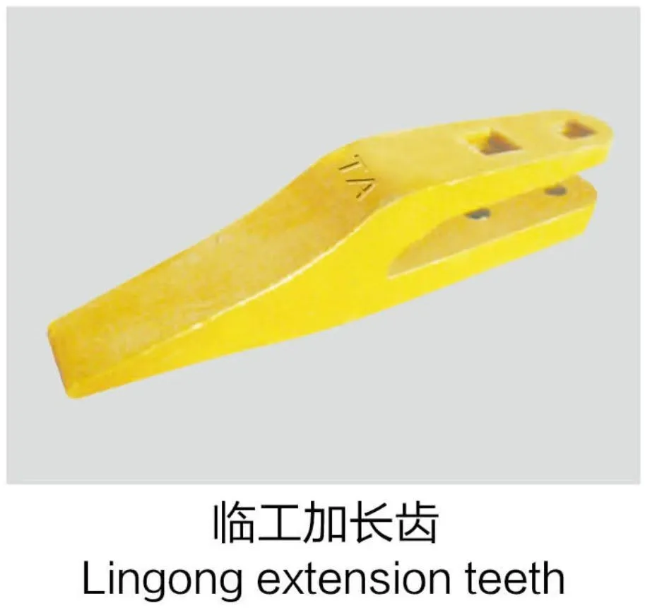 Temporary extended tooth