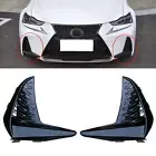 Lower Bumper Grille Fog Light Black Cover Suitable For 2017-2020 Lexus IS200t IS300 IS350