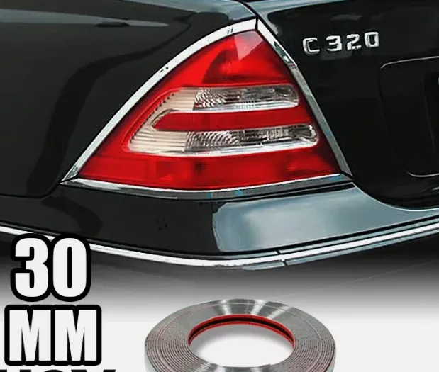 Molding Trim Exterior Guard Lower Window Side Door Strip Roof 30mm 3m 2019