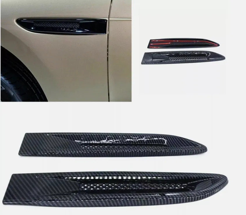 Car Wing Vent leaf board Hood Cover Trim Suitable for Jaguar XF XE XFL F Pace E Pace X250