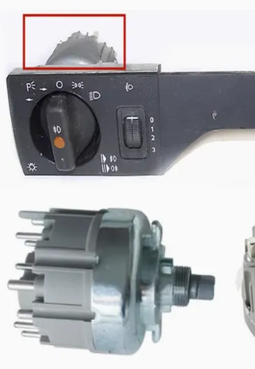 Suitable for Mercedes Benz W107 W129 W126 SLC280 SL350 SE300 headlight switch rotary controller