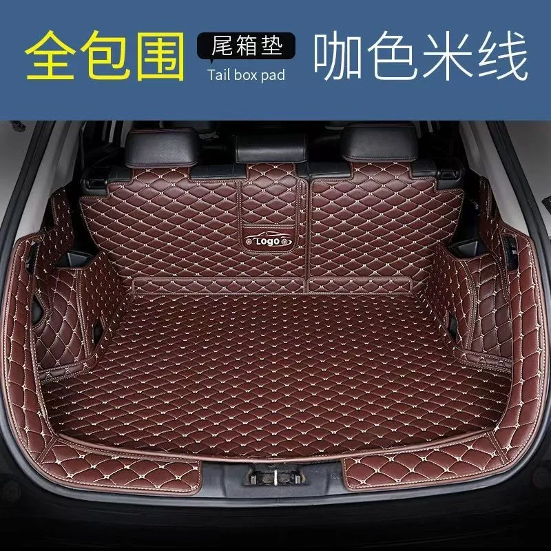 Car trunk mat, fully enclosed car mat, trunk specific anti dirt