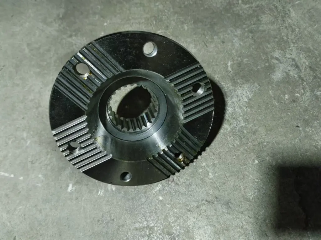 Input flange face gear