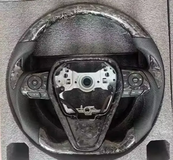 Carbon Fiber Steering Wheel For Toyota Camry 2017 -2019