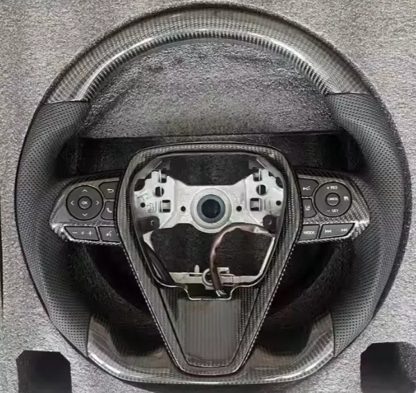 Carbon Fiber Steering Wheel For Toyota Camry 2017 -2019