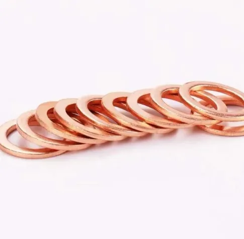 Red copper gasket high temperature and high pressure washer