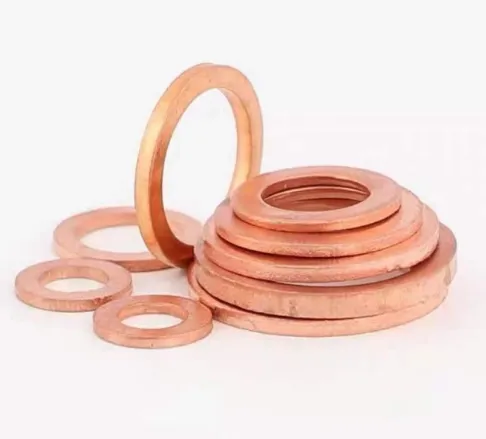 Red copper gasket high temperature and high pressure washer