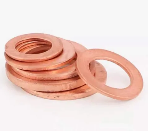 Red copper gasket high temperature and high pressure washer