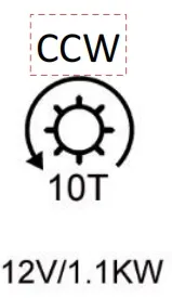 Automobile starter Sagitar 1.6 Automatic transmission (D6G)