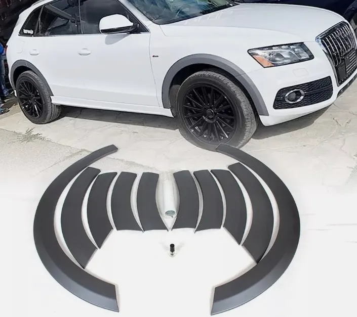 Auto Fender Flare Wheel Eyebrow Protector Wheel Arch Trim Fit For Audi Q5 Sedan