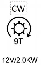 Automobile starter Touareg 3.0TDI diesel Porsche Cayenne diesel V6