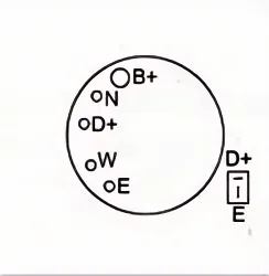  The generator is suitable for Xichai 4113, Aoling, Jiefang four-cylinder 5-ton card