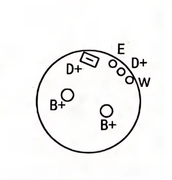  The generator is suitable for Yuchai 6K13 series combined heavy trucks