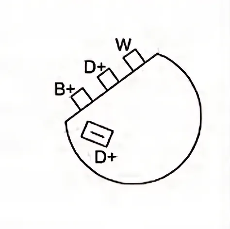  The generator is suitable for Yuchai YC6A and YC6J engines
