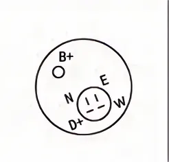  The generator is suitable for Yuchai 6A, 6108