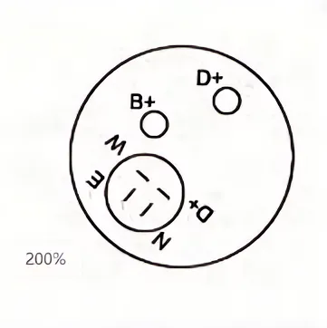  The generator is suitable for Yuchai Bonet JFZ2706X