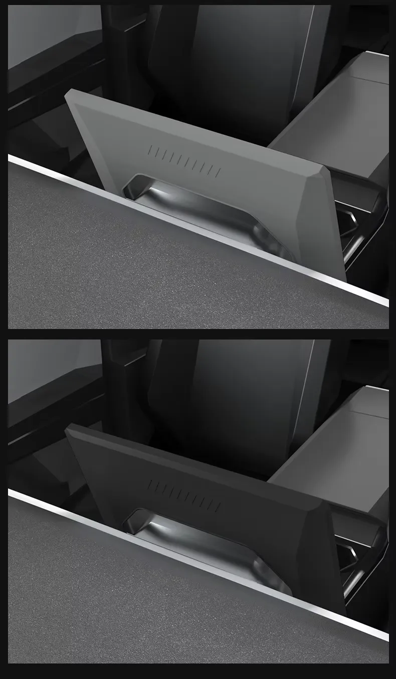 Screen Protector Silicon Frame for Tesla Cybertruck Center Control Touchscreen, Knee Protection,Skin Friendly,Cover Accessories