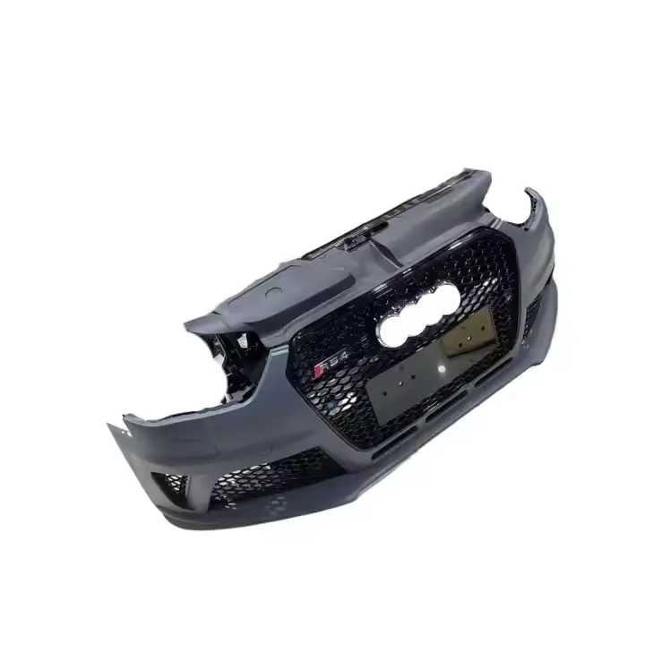 Audi RS4 Easy to install front bumper RS style chrome quality ABS plastic rear upgrade body