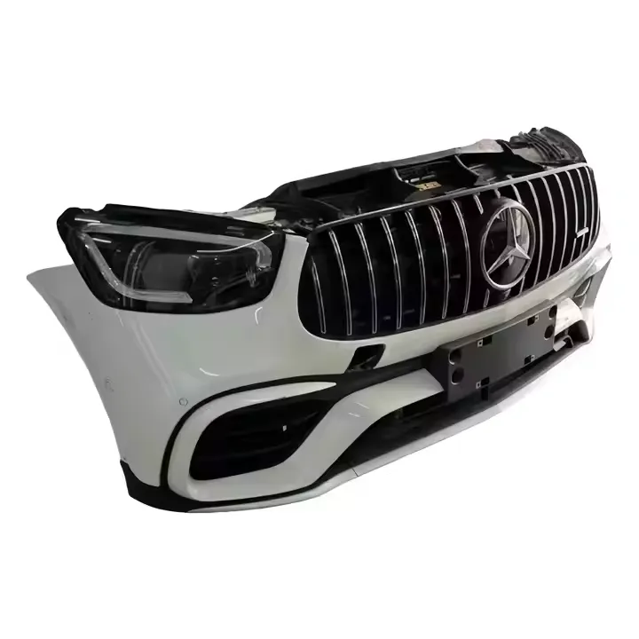 Mercedes Benz GLC W253 254 bumper front lip surround grille radar fenders engine hood headlights car bumper used body kit