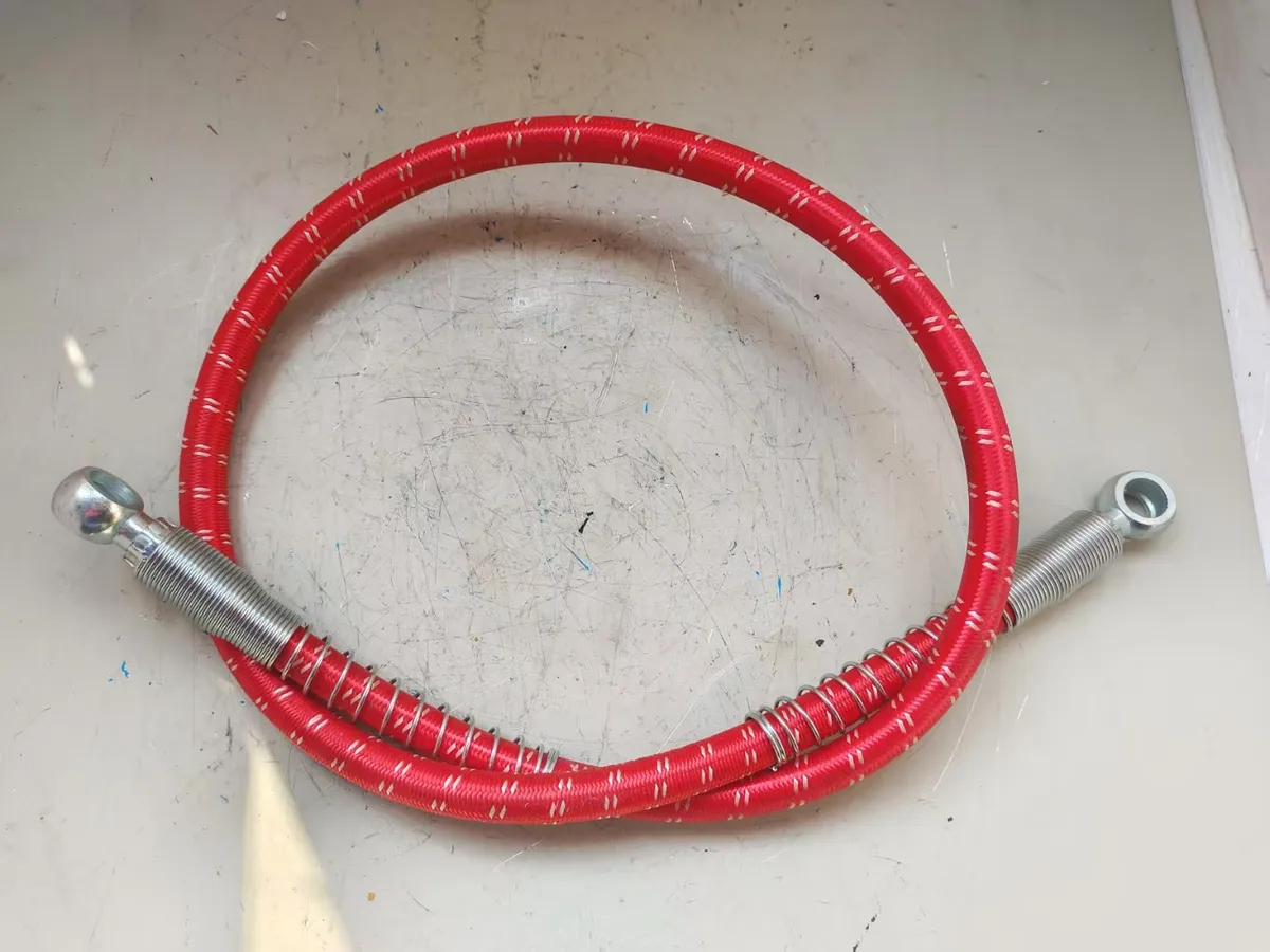 High pressure blue diesel pipe