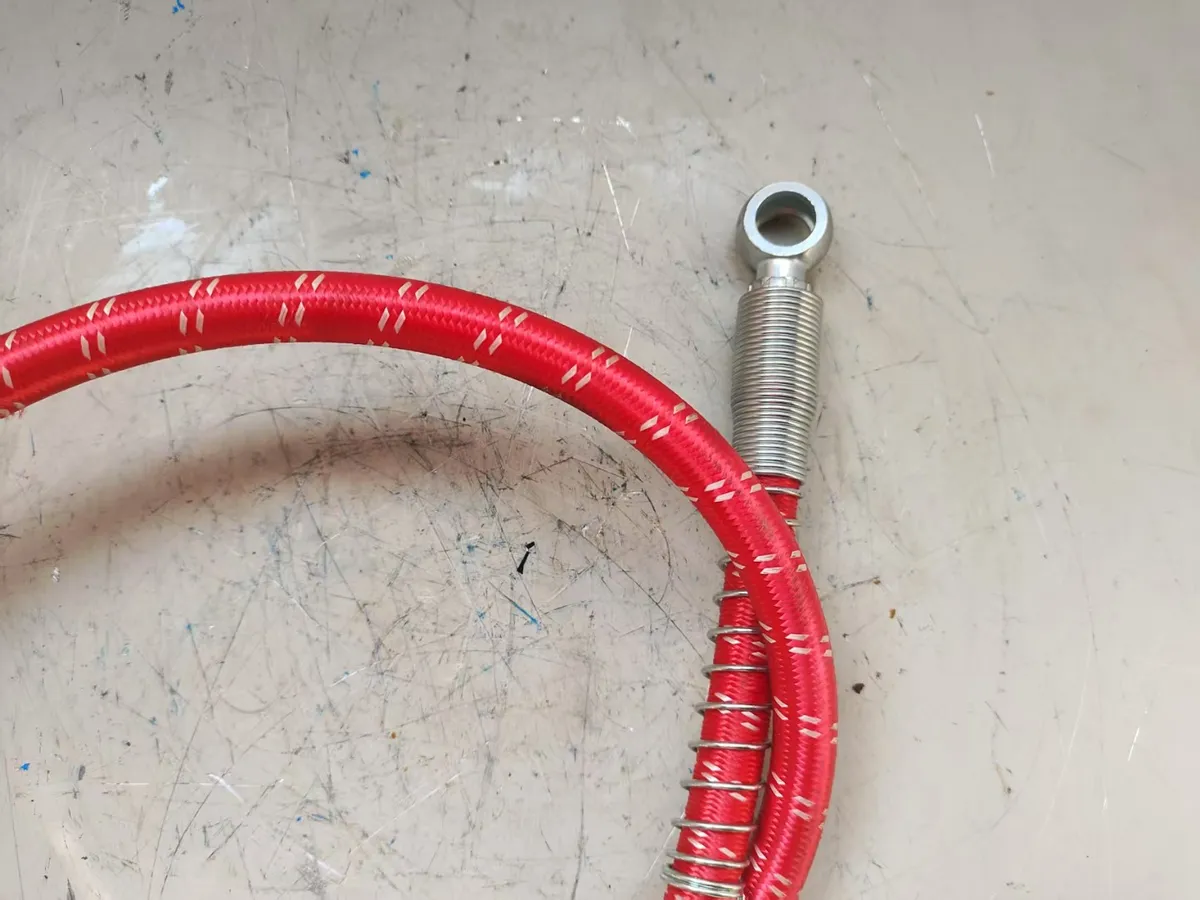 High pressure blue diesel pipe