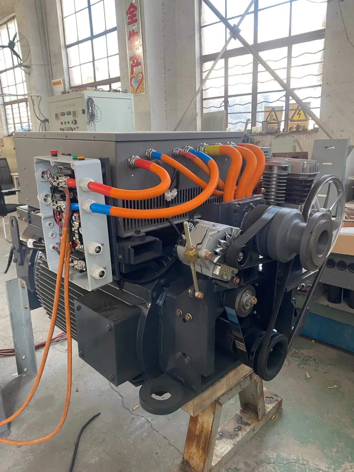 Three-phase asynchronous motor