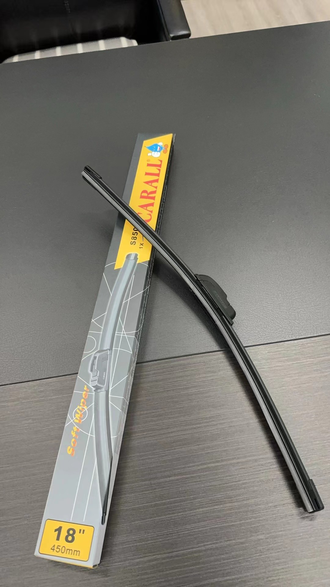 CARALL S850 Universal Soft Frameless Wiper Blades for Car Windshield