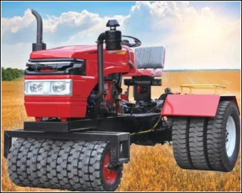 self-propelled wheat press