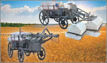 3WPZ-600 Self-propelled Sprayer for Soybean and Corn Intercropping