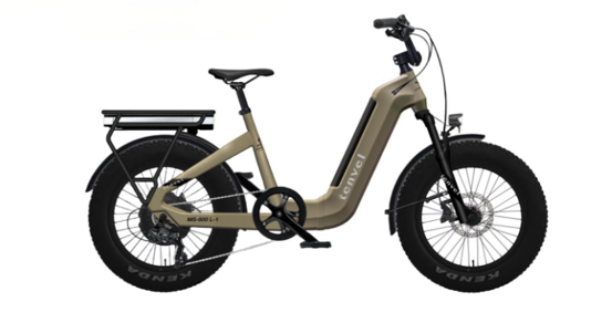 Foldable Electric Bike with Powerful Motor and Long-Range Battery