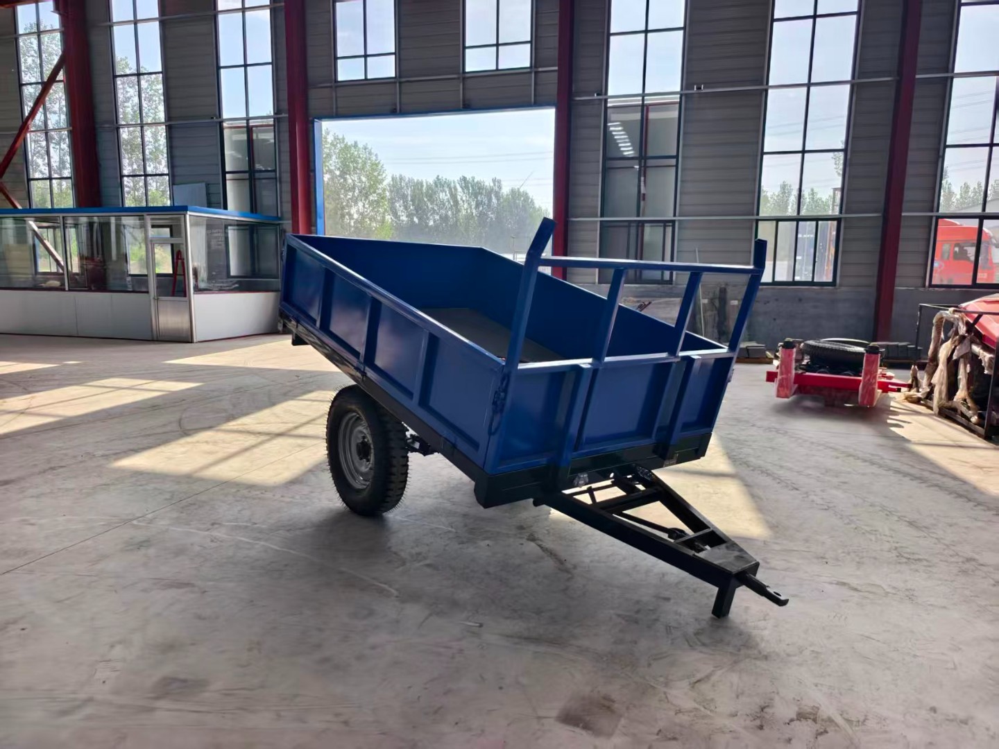 7CX-3 Trailer for Agricultural Use &ndash; Compatible with Moldboard Plow, Light Rake & Medium Harrow