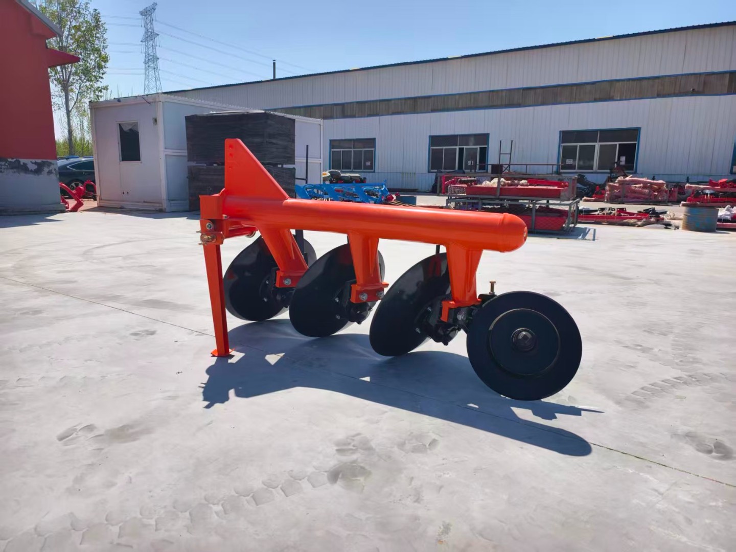 Pipe Plow 1LYX-325 &ndash; Compact Small Fish Plow for Precision Deep Tillage & Ridging