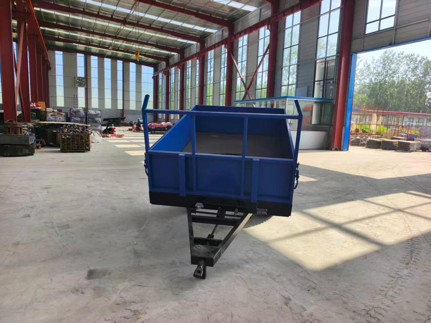 7CX-3 Trailer for Agricultural Use &ndash; Compatible with Moldboard Plow, Light Rake & Medium Harrow