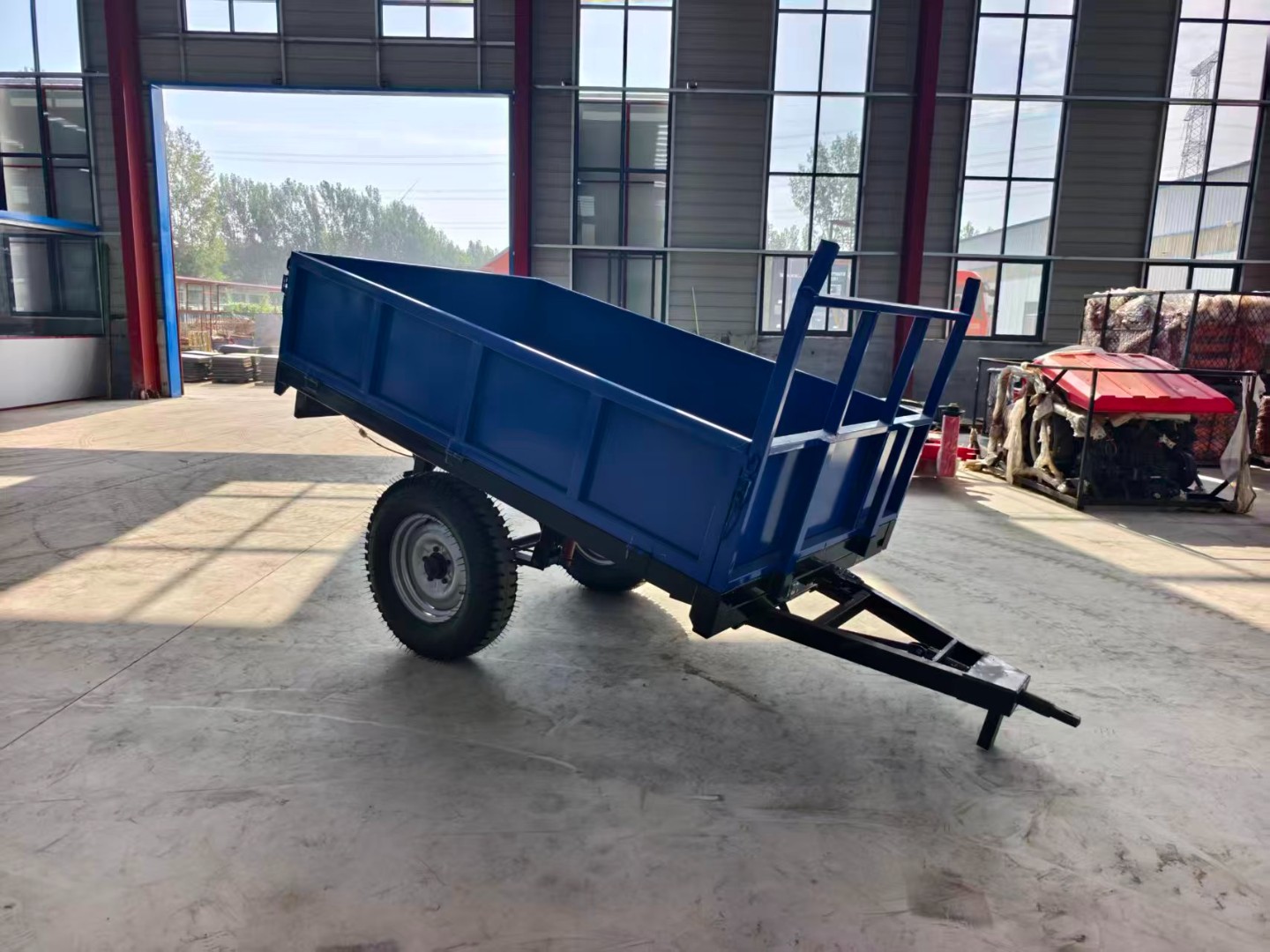 7CX-3 Trailer for Agricultural Use &ndash; Compatible with Moldboard Plow, Light Rake & Medium Harrow