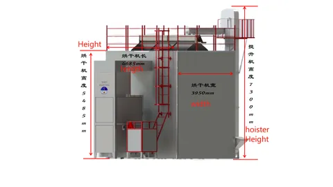 5H-15TP Mixed-Flow Static Grain Dryer for Efficient Crop Drying