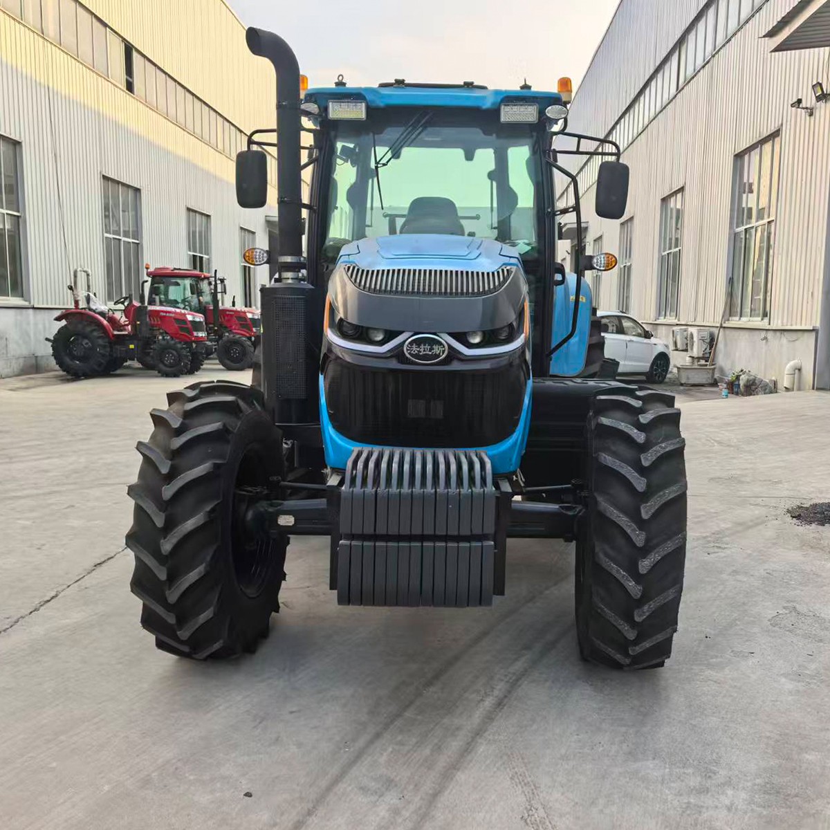 Tractor 2004 Farm Tractor with Heavy-Duty Tires and Reliable Engine