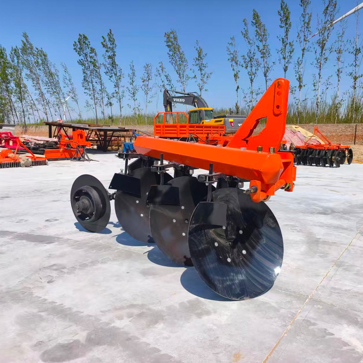 Small Fish Plow 1LY-3 Agricultural Tiller for Small-Scale Farming