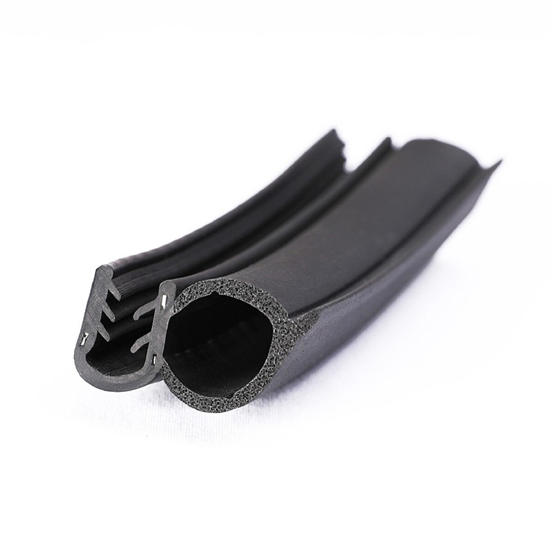 Automotive Outside Door Window Rubber Seal - Black Weatherstrip Molding Strip