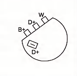  The generator is suitable for Yuchai 4E and Yuchai 4110ZQ