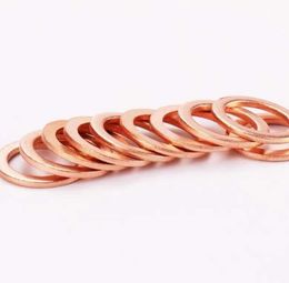 Red copper gasket high temperature and high pressure washer