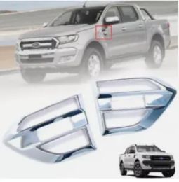 Chrome Side Vent Indicator Lamp Cover Trim Fit Suitable for Ford Ranger Xlt Mk2 Px2 2015-18