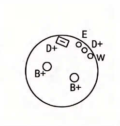  The generator is suitable for Yuchai 6K13 series combined heavy trucks