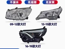Applicable to the 09-19 model year Toyota RAV4 headlight cover assembly