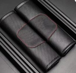 2pcs Car Seat Belt Cover Shoulder Cushion Pad Interior Accessories For BMW